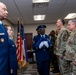 Col. Bernett's retirement ceremony