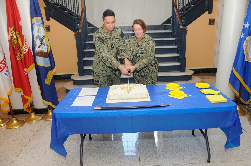 NMRTC Portsmouth Celebrates the 78th Birthday of the Navy Medical Service Corps