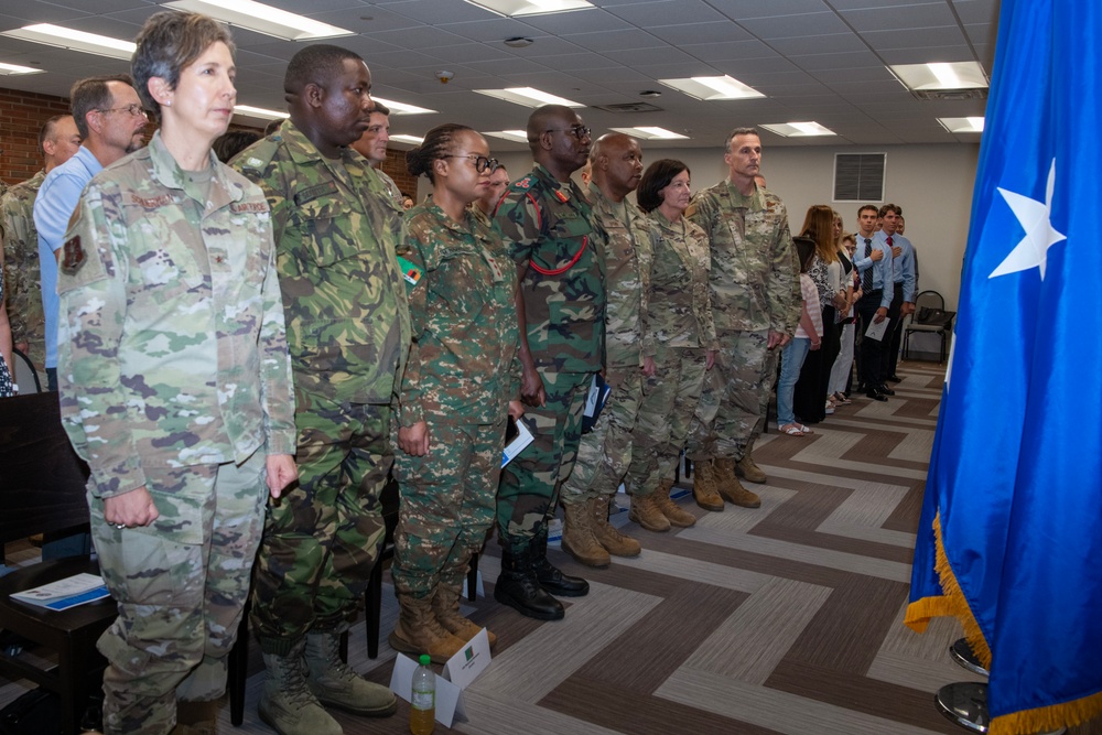 Col. Bernett's retirement ceremony