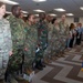 Col. Bernett's retirement ceremony
