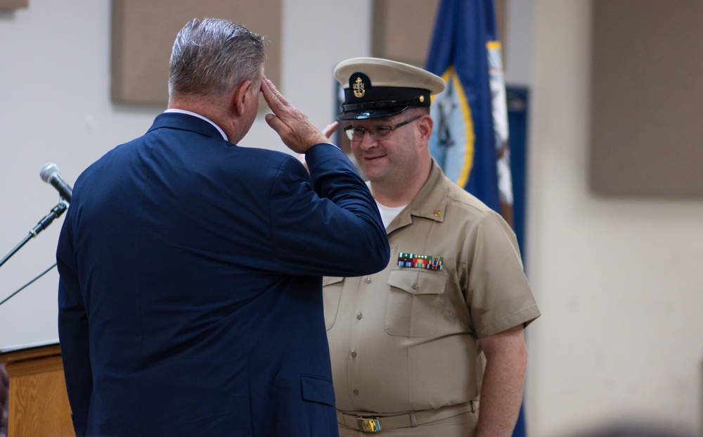 MUC Sutorius Retirement Ceremony Salute