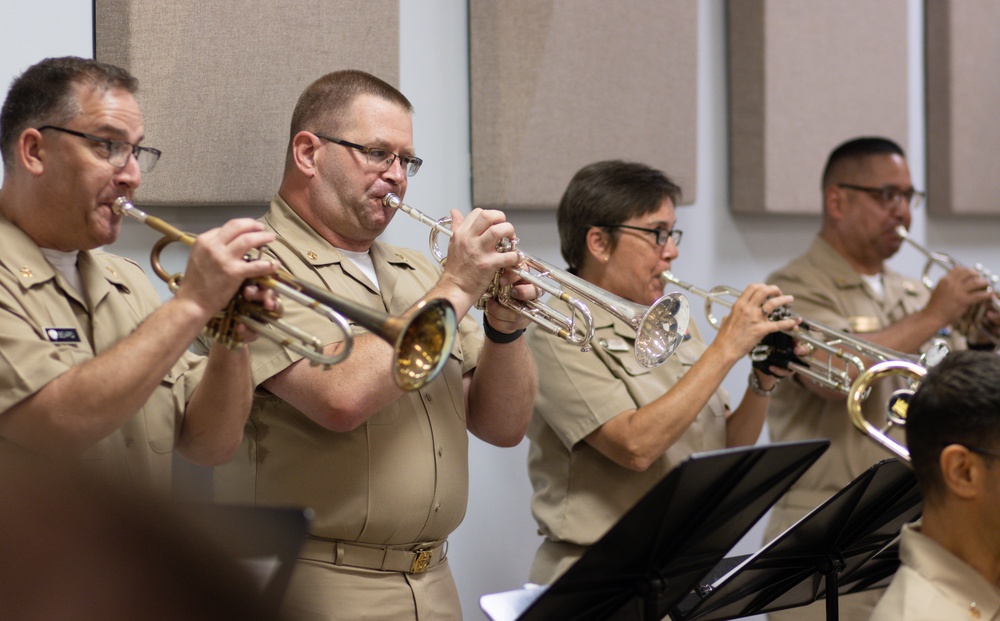 MUC Sutorius Retirement Ceremony Brass Band
