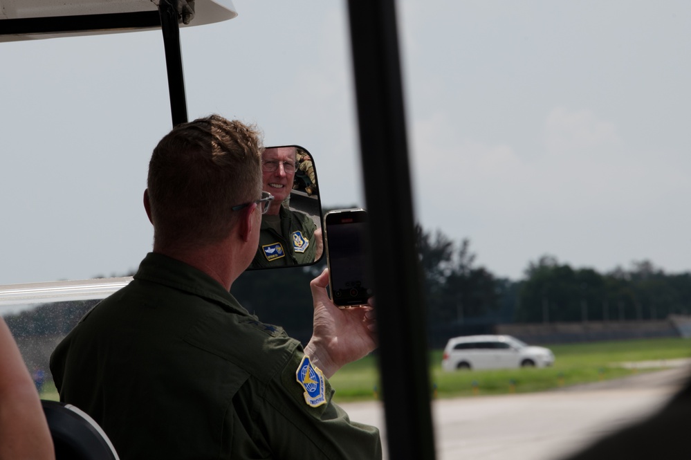 Maj. Gen. Bradfield's immersion tour