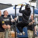 Service members support Indianapolis Colts training camp for Salute to Service Day