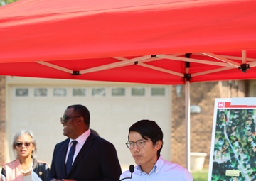 USACE Chicago District hosts groundbreaking ceremony in Matteson, IL Water Main Improvement Project
