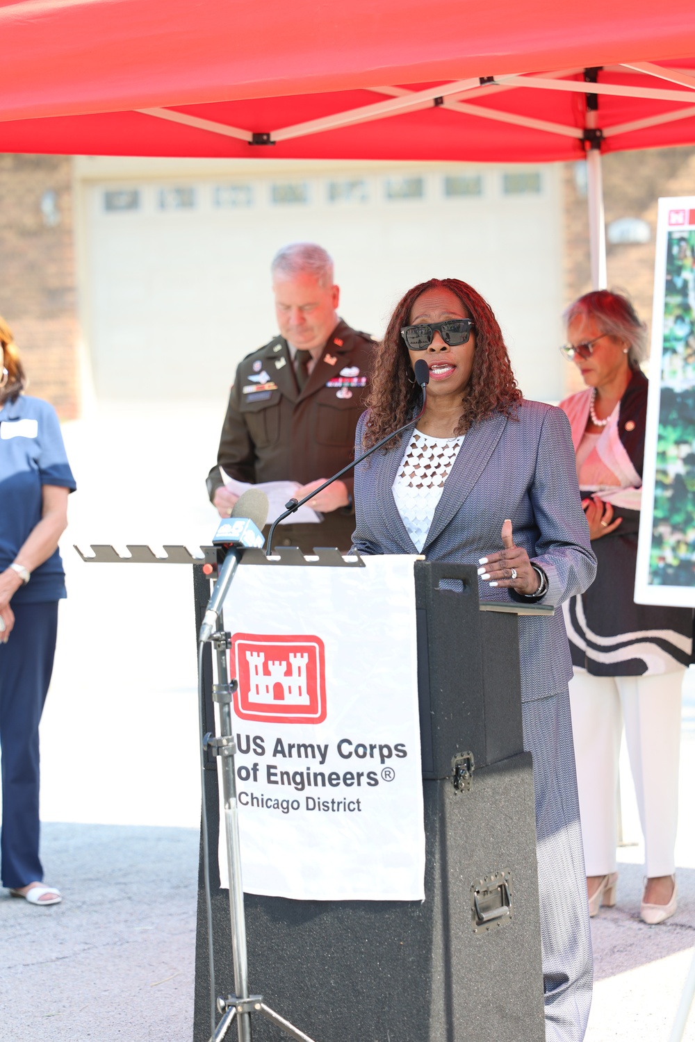 USACE Chicago District hosts groundbreaking ceremony in Matteson, IL Water Main Improvement Project