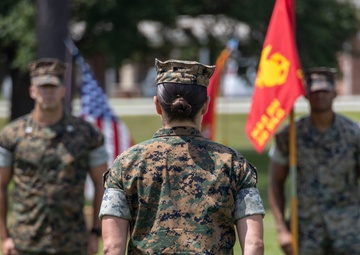 Communications Company, 2nd MLG, Change of Command Ceremony