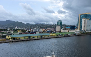 USNS Comfort Arrives at Final CP25 Mission Stop in Trinidad