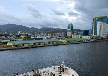 USNS Comfort Arrives at Final CP25 Mission Stop in Trinidad