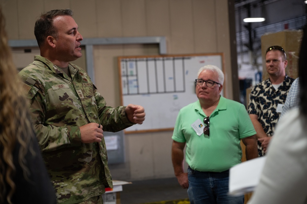 Honorary Commander Mission Support Group Tour