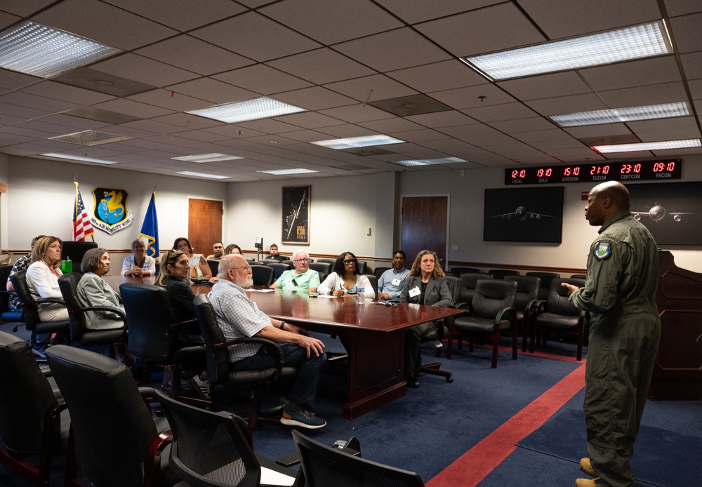 Honorary Commander Mission Support Group Tour