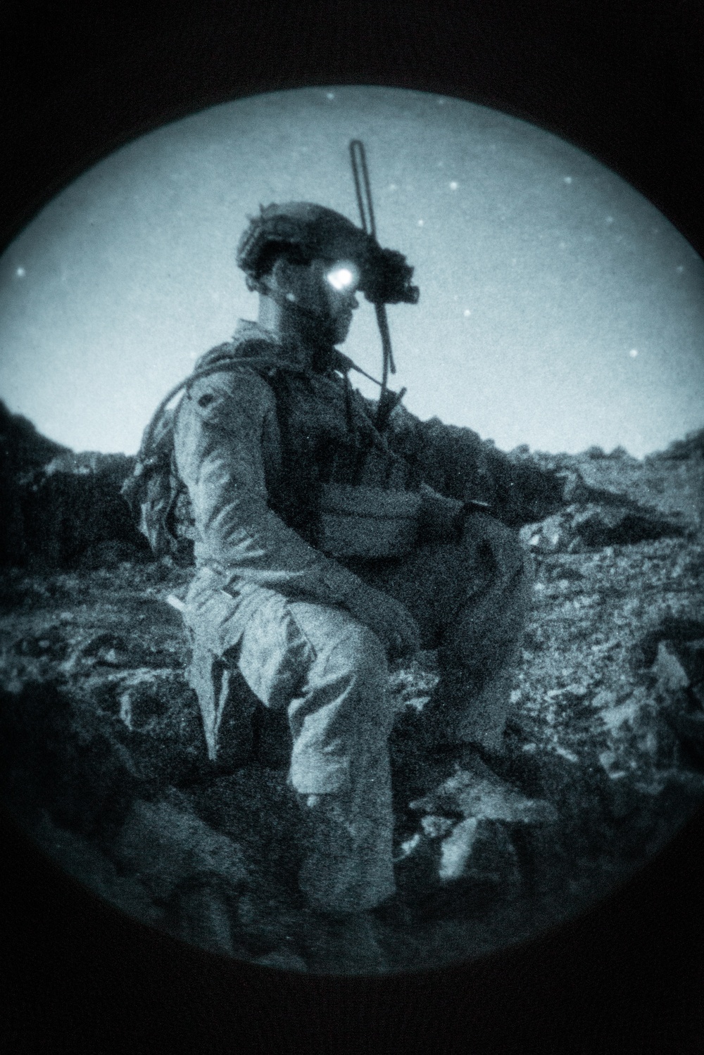 3/1 conducts company attacks at Range 400 Night