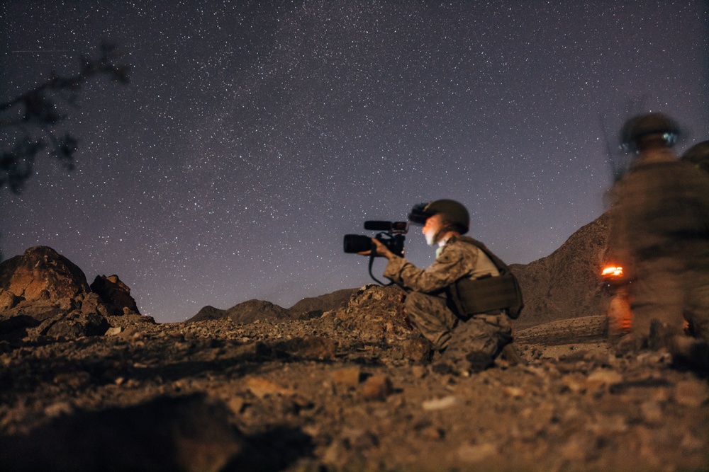 3/1 conducts company attacks at Range 400 Night