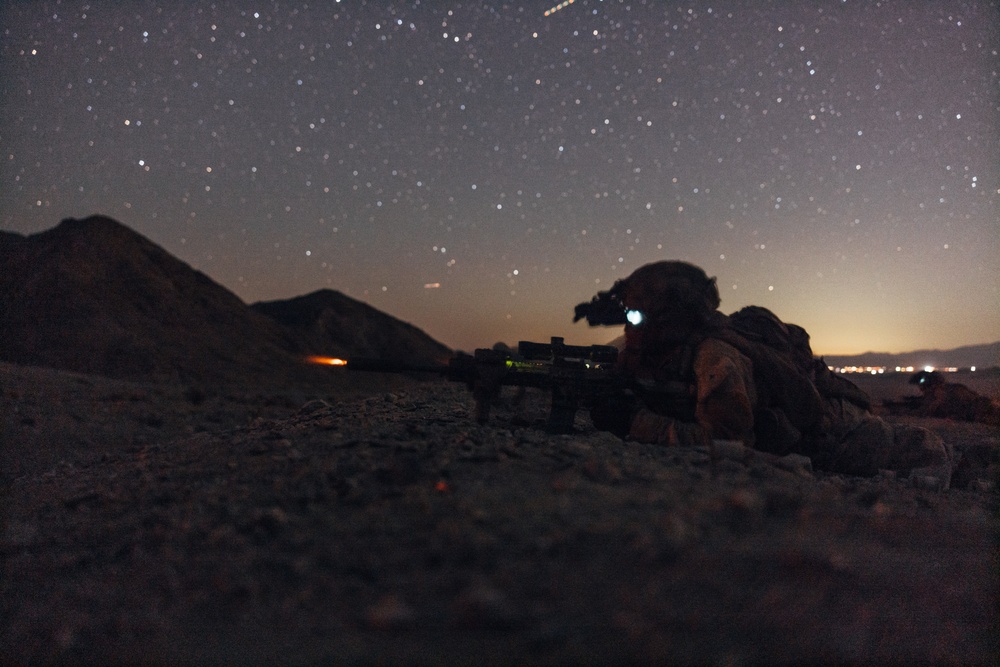 3/1 conducts company attacks at Range 400 Night
