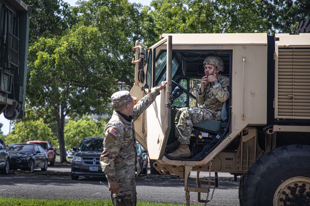 Puerto Rico National Guard Supports PRASA Water Distribution Operations