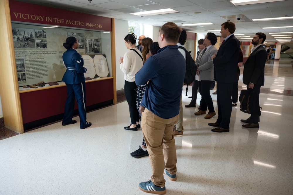 Students with the Partnership for Public Service Tour the Pentagon