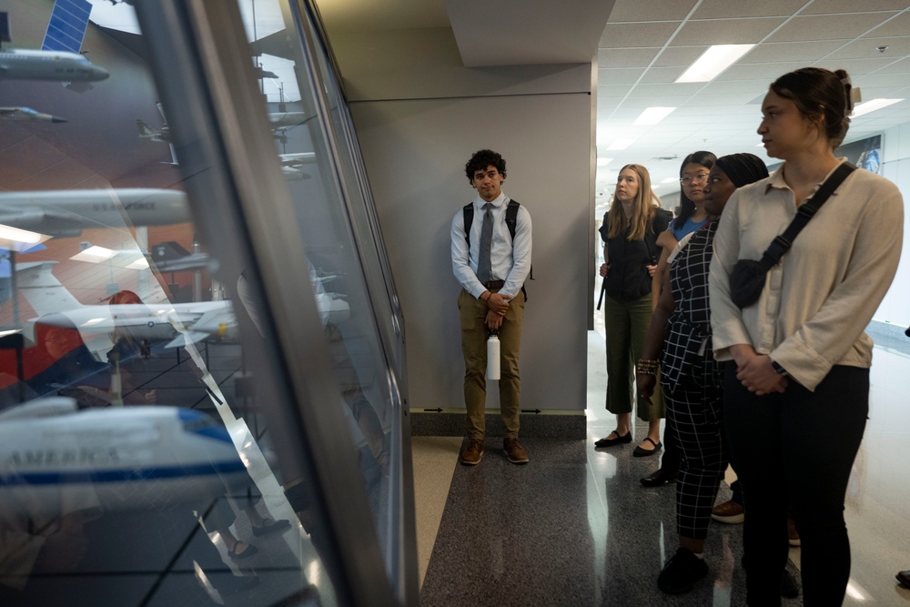 Students with the Partnership for Public Service Tour the Pentagon