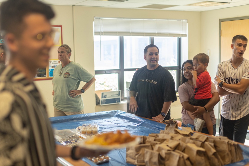 MCAS Beaufort Papa Barracks Feed the Barracks Night