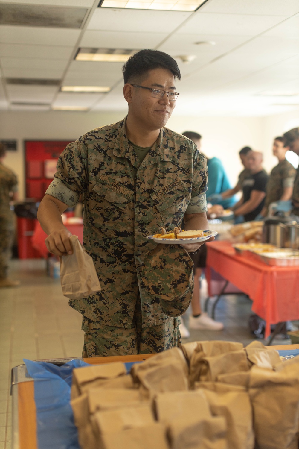 MCAS Beaufort Papa Barracks Feed the Barracks Night