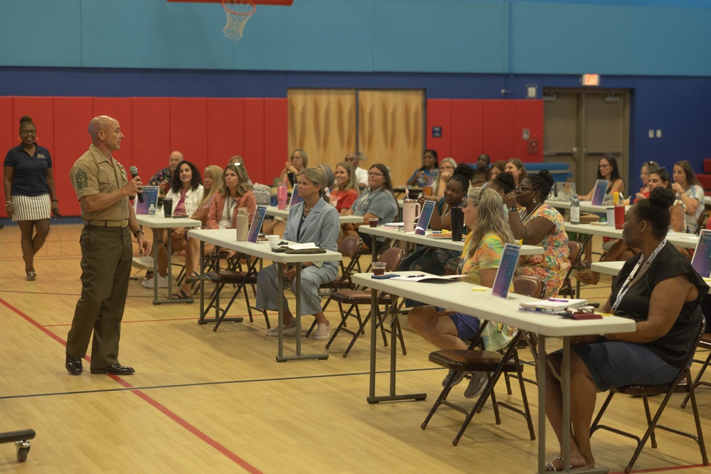 Laurel Bay Charles F. Bolden Elementary Middle School Teacher's Meeting