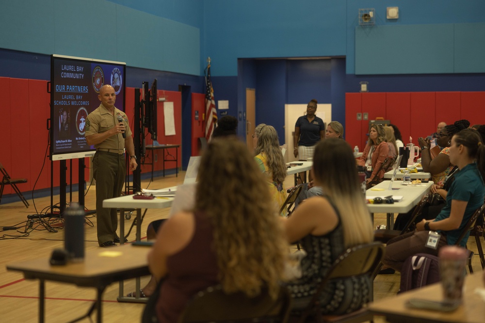 Laurel Bay Charles F. Bolden Elementary Middle School Teacher's Meeting