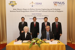 Singapore, U.S. Strengthen Defense Ties with Launch of New Joint Master’s Degree at NPS