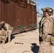 Marines reinforce Yuma border barrier