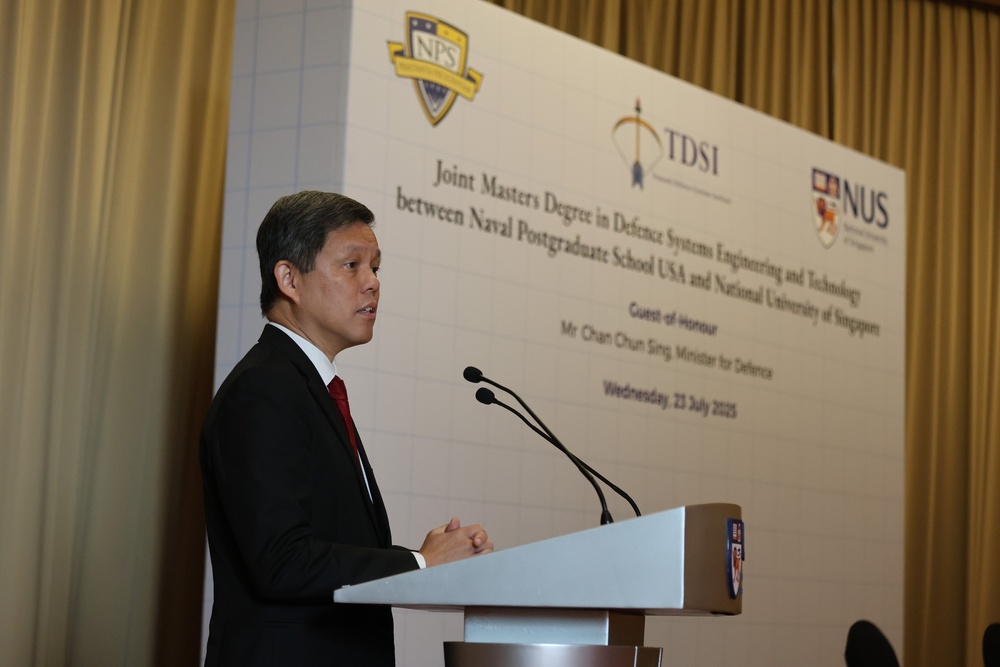 Singapore, U.S. Strengthen Defense Ties with Launch of New Joint Master’s Degree at NPS