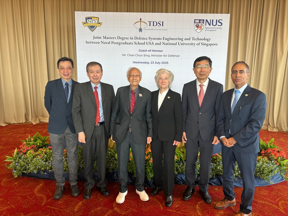 Singapore, U.S. Strengthen Defense Ties with Launch of New Joint Master’s Degree at NPS