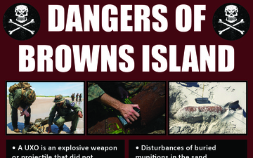 Dangers of Browns Island Poster