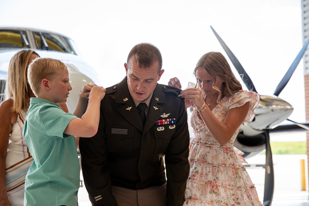 Kentucky Guardsman Promoted to Colonel at Boone Center Ceremony