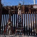 Marines reinforce Yuma border barrier