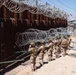 Marines reinforce Yuma border barrier