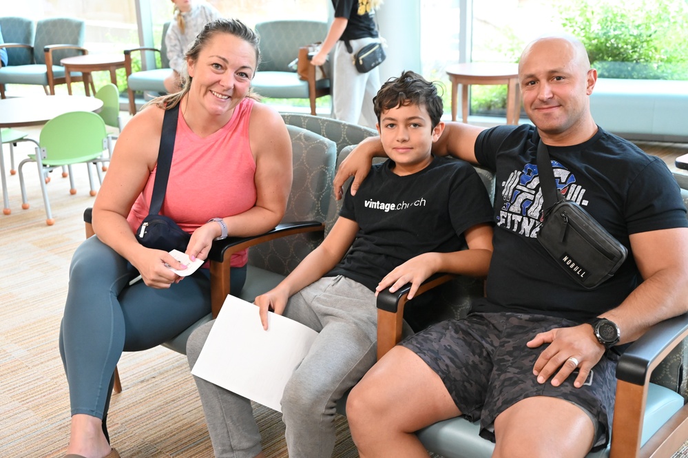 CRDAMC provides over 200 school and sports physicals during annual Sports Physical Rodeo and hosts over 500 at annual Kidz Fest