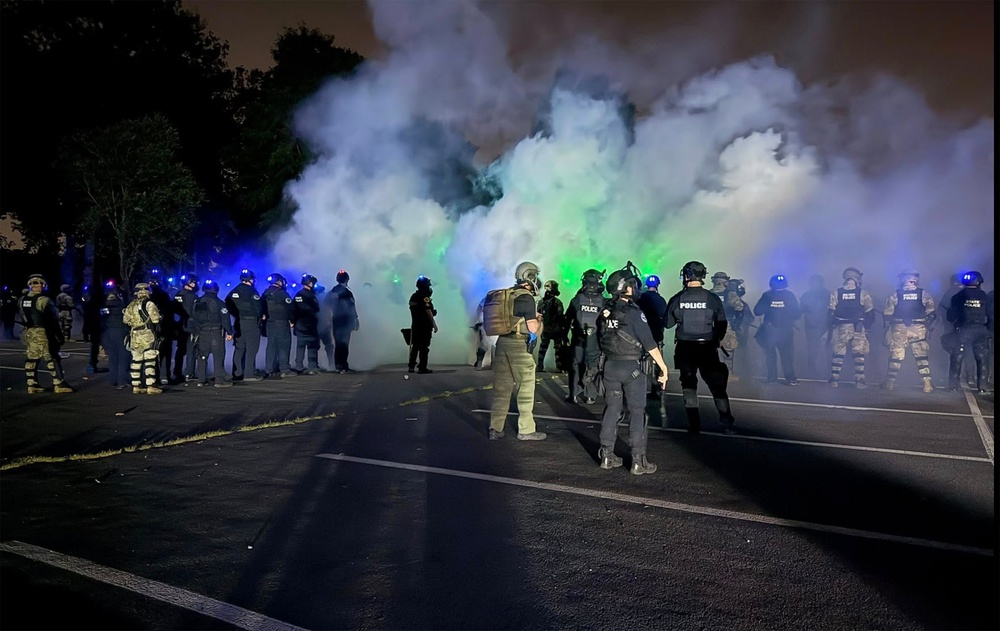 188th SFS Conducts Civil Disturbance Training