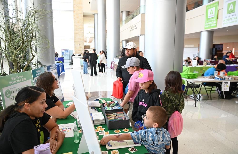 CRDAMC provides over 200 school and sports physicals during annual Sports Physical Rodeo and hosts over 500 at annual Kidz Fest