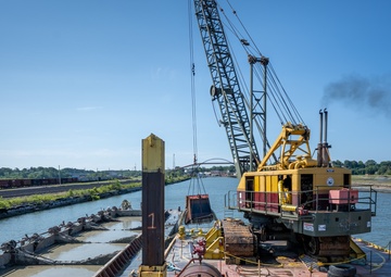 Dredging Ashtabula Harbor with the Buffalo District
