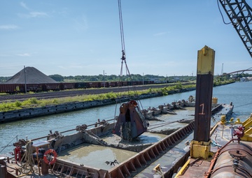 Dredging Ashtabula Harbor with the Buffalo District