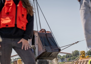 Dredging Ashtabula Harbor with the Buffalo District