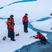 U.S. Coast Guard Cutter Healy conducts ice rescue training in Arctic Ocean