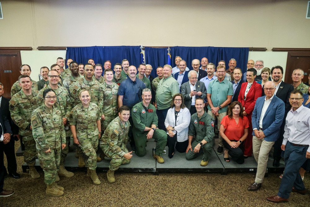 Building Bridges: Team Beale Welcomes Honorary Commanders, Class of 2025