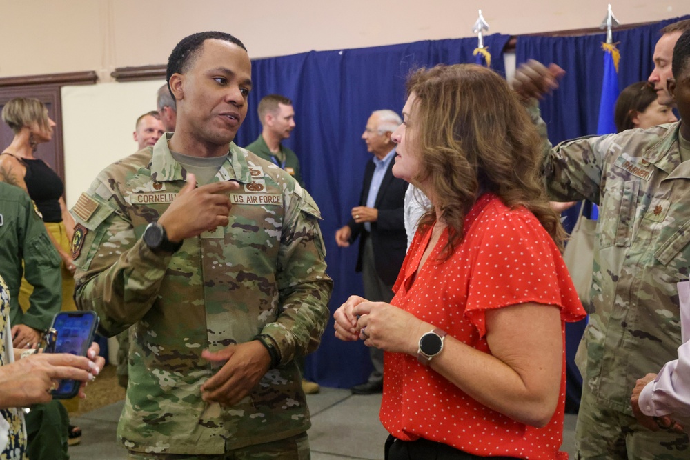 Building Bridges: Team Beale Welcomes Honorary Commanders, Class of 2025