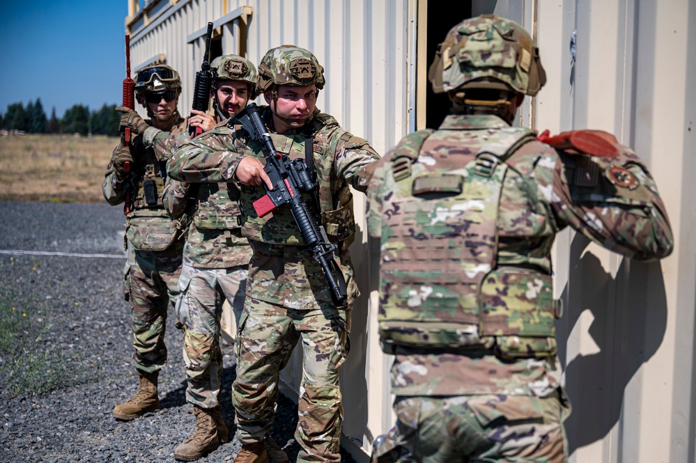 22nd Combat Air Base Squadron conducts Advanced Ready Training at Fairchild AFB