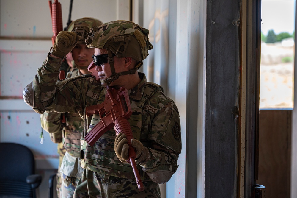 22nd Combat Air Base Squadron conducts Advanced Ready Training at Fairchild AFB