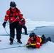 U.S. Coast Guard Cutter Healy conducts ice rescue training in Arctic Ocean