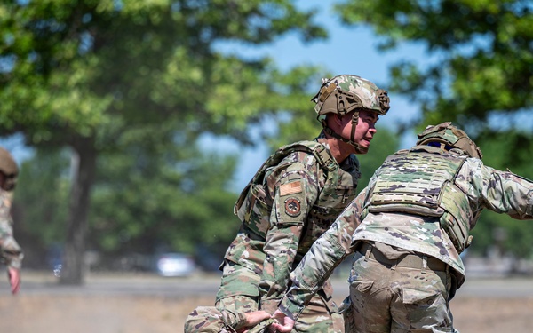 22nd Combat Air Base Squadron conducts Advanced Ready Training at Fairchild AFB