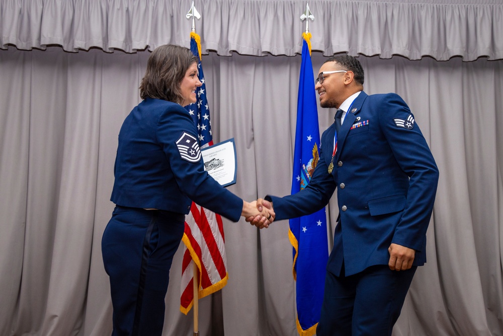 Ellington Airman Leadership School celebrates Class 25-F at Edwards Air Force Base