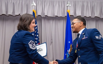 Ellington Airman Leadership School celebrates Class 25-F at Edwards Air Force Base