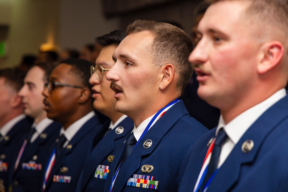 Ellington Airman Leadership School celebrates Class 25-F at Edwards Air Force Base