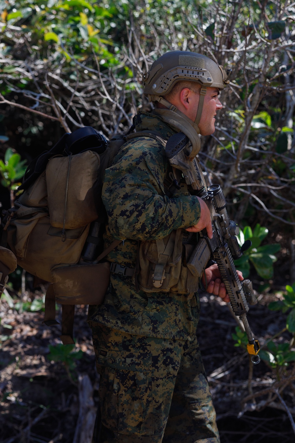 U.S. Marines with 1st Recon Bn. rehearse beach landings during Black Jack 25